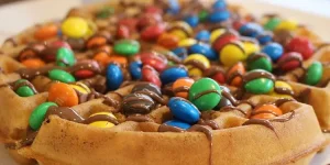 M&M’s Waffle
