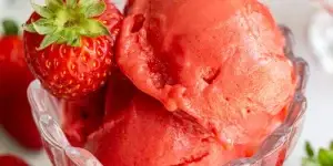 Strawberry Sorbet - Gelato