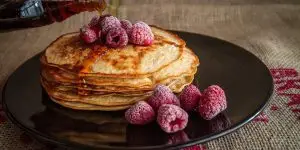 pancakes, maple syrup, raspberries, breakfast, pouring syrup, plate, breakfast plate, stack, stack of pancakes, breakfast food, breakfast meal, sweet, food, delicious, morning, tasty, fruits, food photography, pancakes, breakfast, breakfast, food, food, food, food, food