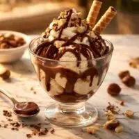 Nutella Sundae